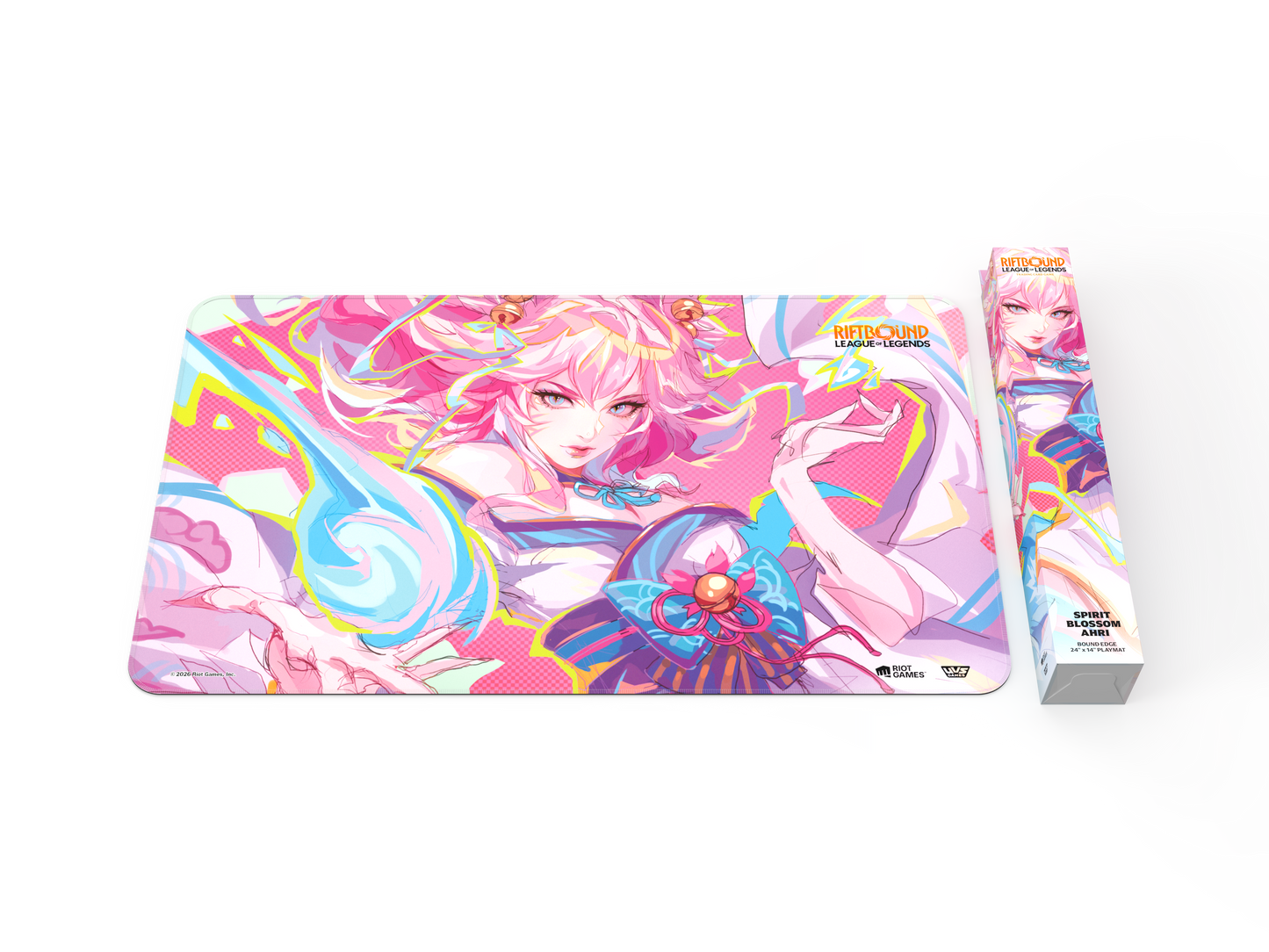 Riftbound League of Legends TCG Spiritforged Playmat Spirit Blossom Ahri
