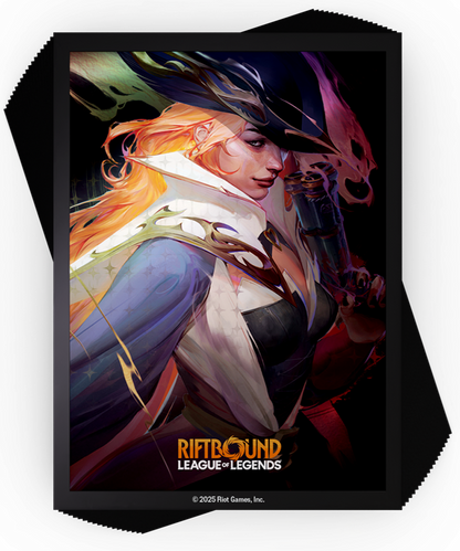Riftbound League of Legends TCG Origins Art Sleeves Miss Fortune