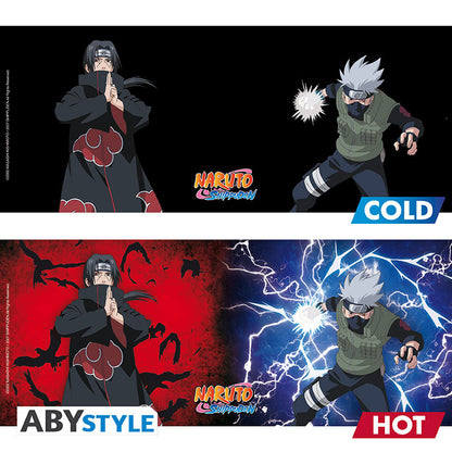 Naruto Shippuuden Mug Heat change Kakashi & Itachi 460 ml ABYSSE
