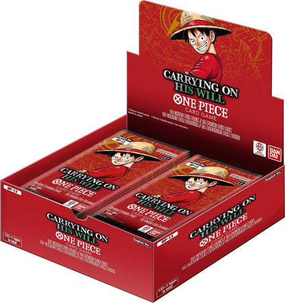ONE PIECE CG OP-13 Carrying On His Will Booster Pack
