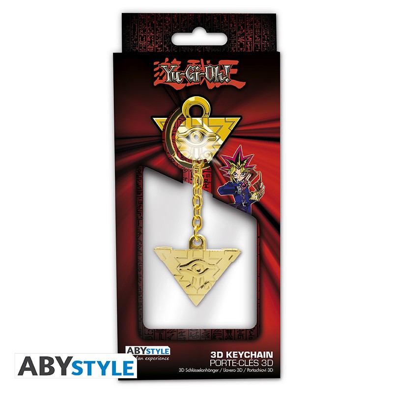 YU-GI-OH! KEYCHAIN 3D MILLENIUM PUZZLE ABYSSE