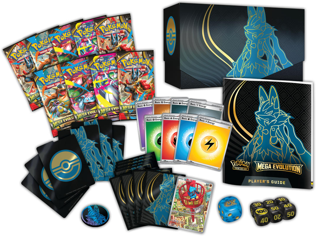 Pokémon TCG: Mega Evolution Elite Trainer Box Mega Lucario