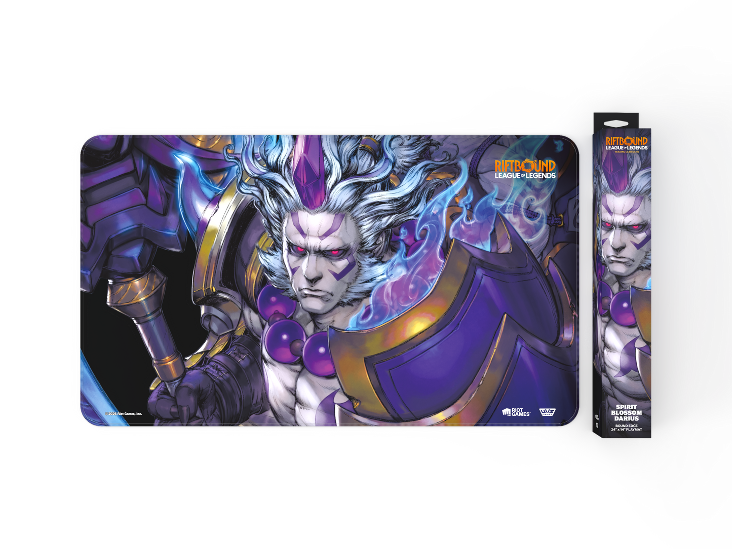 Riftbound League of Legends TCG Spiritforged Playmat Spirit Blossom Darius