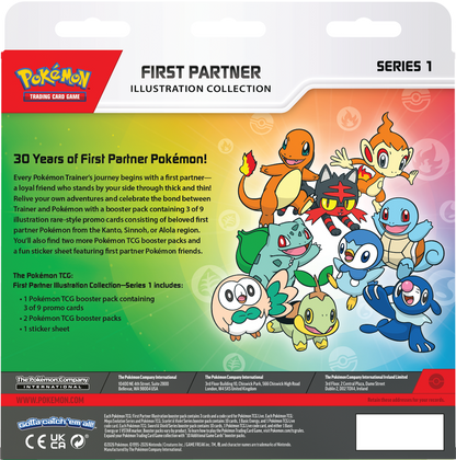 Pokémon TCG: First Partner Illustration Collection Series 1