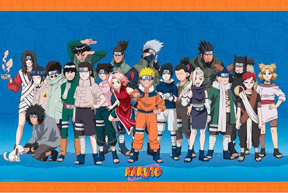 NARUTO Poster Maxi Konoha ninjas 91.5x61 ABYSSE 36 x 24 inch