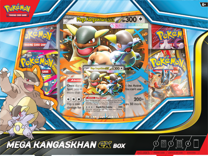Pokémon TCG: Mega Kangaskhan ex Box 4 packs