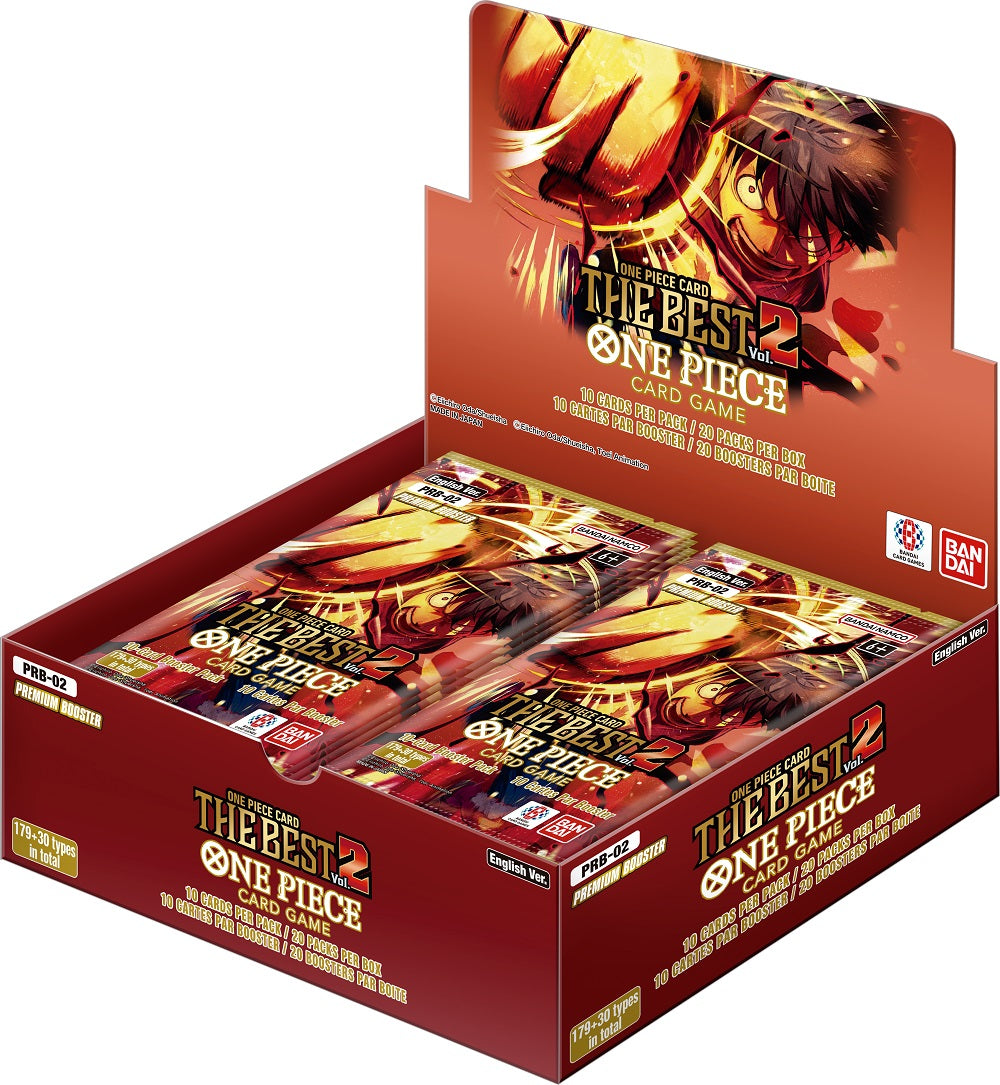 ONE PIECE CG PRB-02 THE BEST Vol.2 Booster Pack