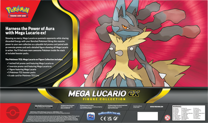 Pokémon TCG: Mega Lucario ex Figure Collection 5 packs