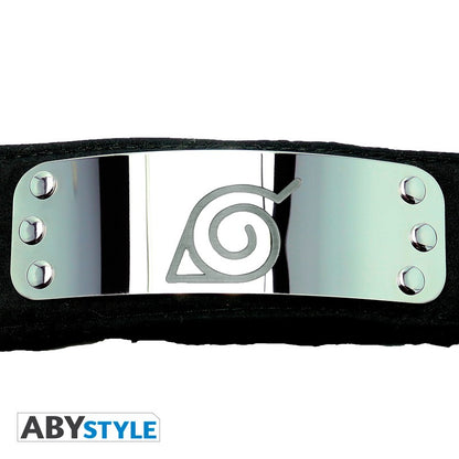 Naruto Shippuden Konoha Headband Black Adult size ABYSSE