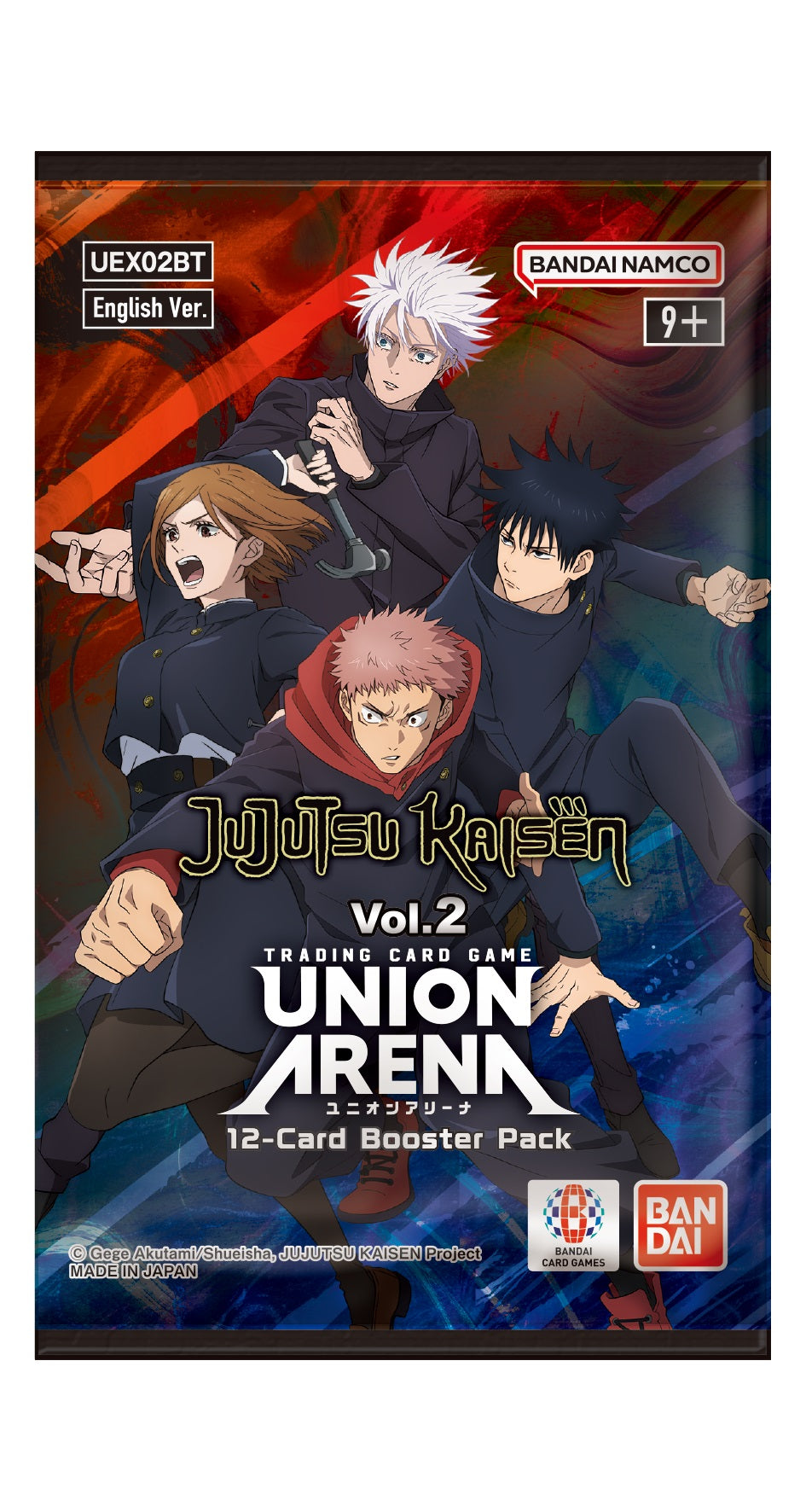 Union Arena Jujutsu Kaisen Vol 2 Booster Pack