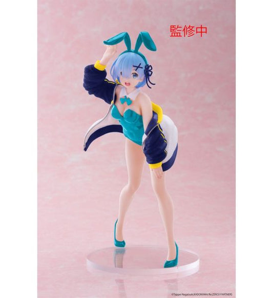 Re:Zero Starting Life in Another World Coreful Figure - Rem Jacket Bunny Ver. TAITO