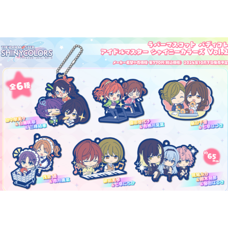 THE IDOLM＠STER SHINY COLORS Vol.2 Rubber Mascot Buddycolle MegaHouse