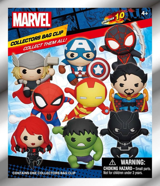 MARVEL CLASSIC 3D FOAM BAG CLIP Monogram
