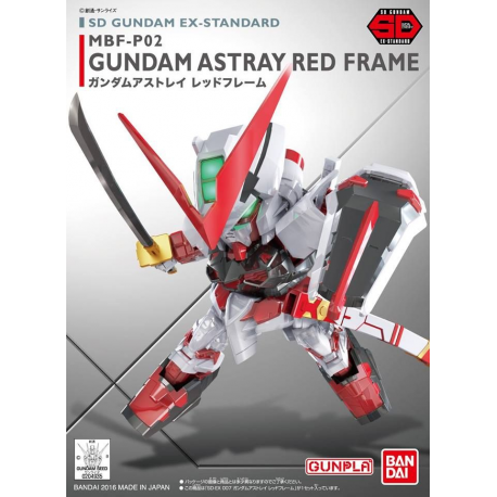 SD EX-Standard 07 MBF-P02 Gundam Astray Red Frame