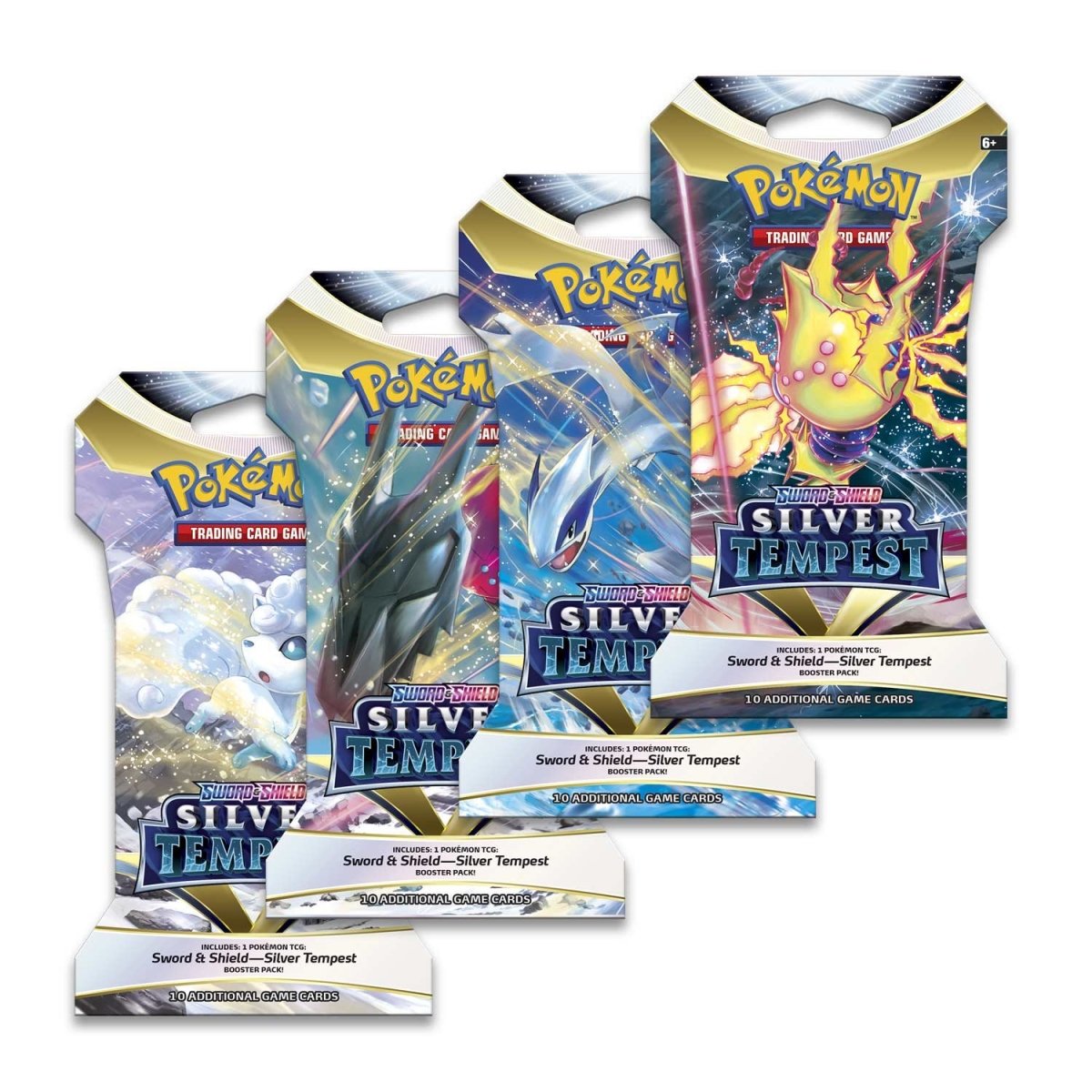 Pokémon TCG: Sword & Shield Silver Tempest Sleeved Booster Pack (10 Cards)