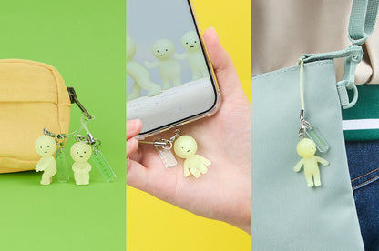 SMISKI Strap Accessories Series 1 Blind Gashapon Capsule GLOW IN THE DARK Dreams