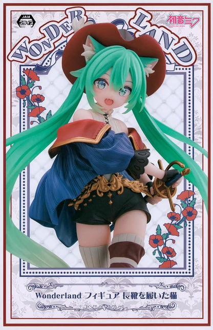 Hatsune Miku Wonderland Figure Puss in Boots TAITO