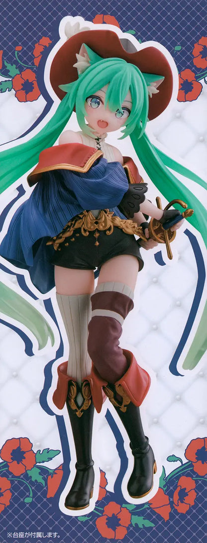 Hatsune Miku Wonderland Figure Puss in Boots TAITO