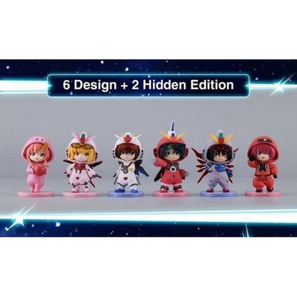 Gundam Mobile Suit Seed Destiny Pyjamas Series Bandai Namco X BN Figure Q Blind Box Mascot Costume TOP TOY