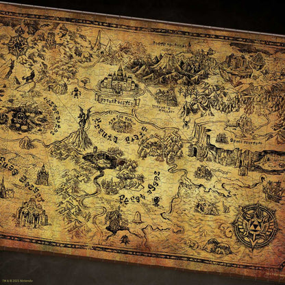 The Legend of Zelda™ Hyrule Map 1000 Piece Puzzle Usaopoly